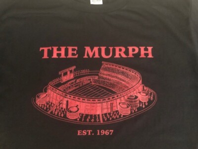 THE MURPH JACK MURPHY STADIUM RETRO SDSU SAN DIEGO STATE AZTECS BLACK SHIRT NEW