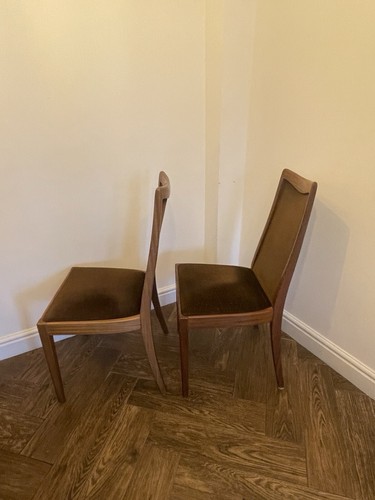 A Lovely Set Of Six Mid Century G Plan Chairs From A Design By Lesley Dandy. - Picture 13 of 15