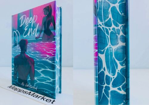 SIGNIERT Deep End von Ali Hazelwood OWLCRATE LIMITED EDITION Reverse DJ, schabloniert - Bild 4 von 13