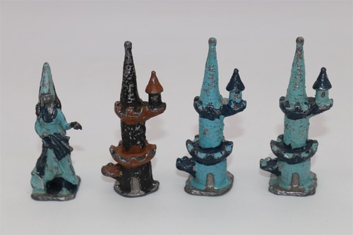 Vintage Medieval Castle / Soldiers / Unicorns / + more Metal Cast lot - Picture 15 of 20