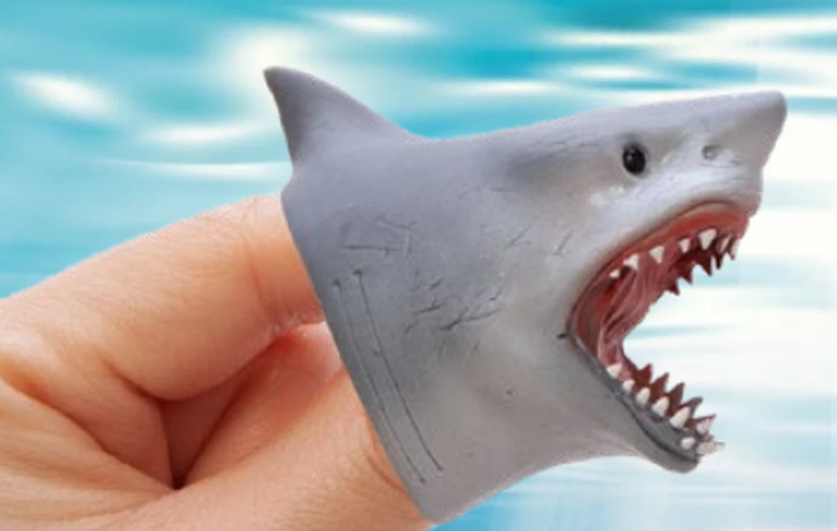 Shark sales puppet ebay
