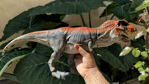 2009 Jurassic Park T-Rex Toys-R-Us Exclusive 30" Tyrannosaurus Rex, Working Rare - Picture 4 of 13