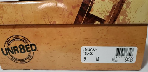 Woman's Unr8ed Black Boots Mugsy Size 9 Faux Suede Low Heal. - Bild 4 von 11
