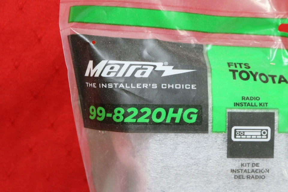 Metra 99-8220HG Single Din Dash Kit for Sequoia 2008-Up / Tundra 2007-Up #NS31-G - Image 2 of 3