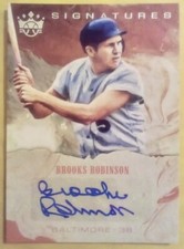 2018 Panini Diamond Kings Brooks Robinson Autograph Orioles