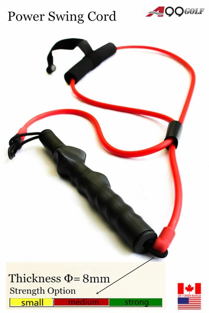 A99 Golf Bands Exercise Fitness Yoga Or Pilates Workout Gym Swing Aids Red