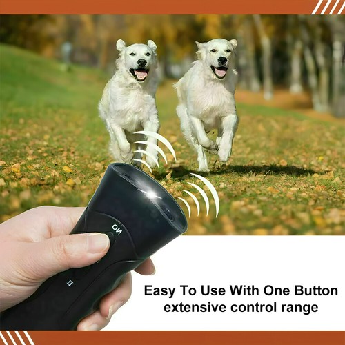 Ultraschall Hundevertreiber Anti-Bell Gerät Hundeabwehr Abschreckung Trainer - Bild 3 von 9