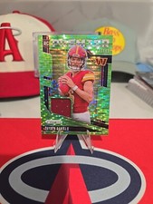 2024 Panini Prizm - Premier Jerseys Jayden Daniels #PJ-JDS Neon Green Pulsar...