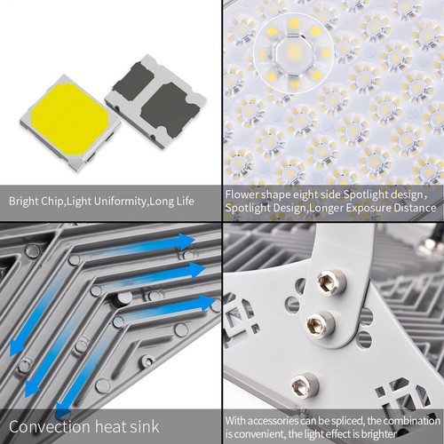 Proiettore led 300W proiettore faretto giardino IP67 esterno lampada strade - Foto 7 di 12