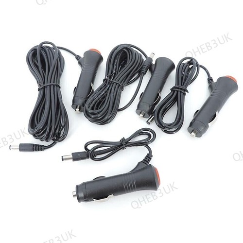 DC 12V 24V Car Adapter Charger Lighter cable Plug For Monitor Camera 5.5mm 6H - Bild 5 von 6