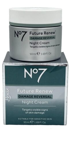 No7 Future Renew Damage Reversal Night Cream Targets Visible Damage Skin New Box - 第 1/3 張圖片