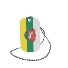 Dog Tag Flag Bunting B tthart Dog Tag Aluminium 30 x 50mm