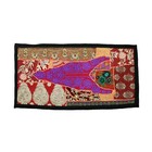 Vintage Embroidered Patchwork Indian Handmade Bohemian Tapestry Wall Hanging An