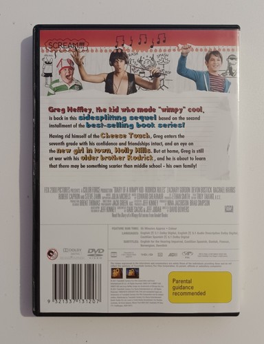 Diary Of A Wimpy Kid 2 DVD Region 4 GC Zachary Gordon Devon Bostick Free Post - Picture 4 of 7