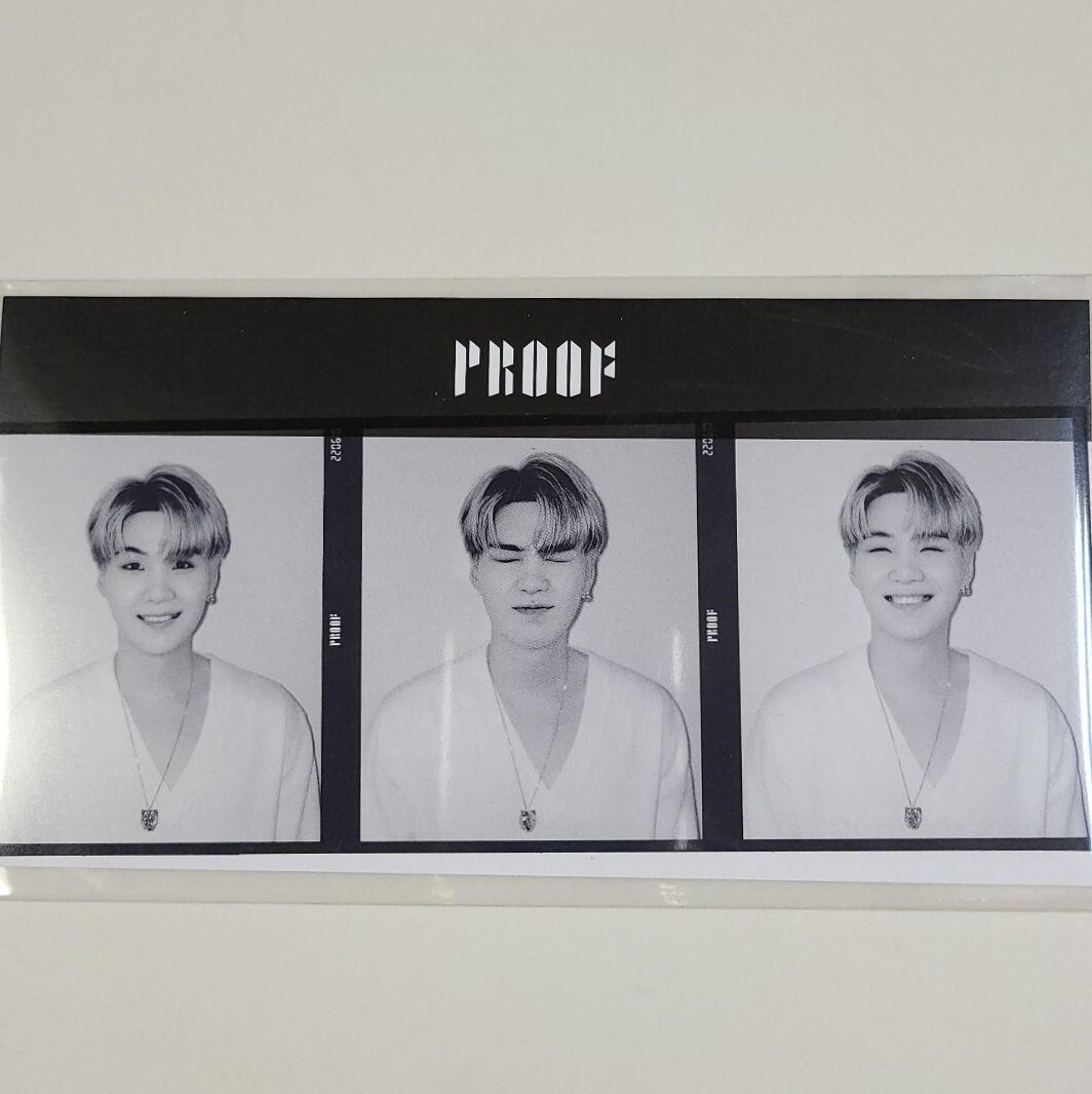 BTS CD アルバム Proof weverse 特典 3カットフォト ジミン Official BTS Proof Weverse POB photocard - Jimin [US seller