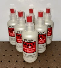6 PK RUSK W8LESS MULTI 12 IN 1 MIRACLE LEAVE-IN HAIR TREATMENT 6oz DAMAGE REPAIR