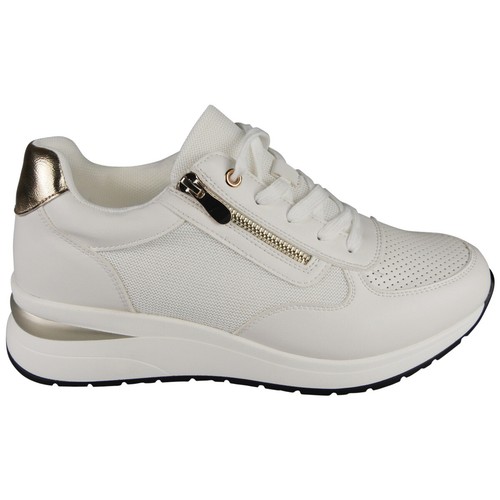 Zapatos de cuña Entrenadores Mujer Tenis Damas Con cordones Cómodos Clásicos Bombas Tallas - Imagen 41 de 83