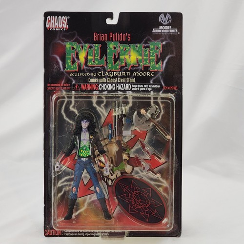 Vtg Evil Ernie Action Figure Brian Pulido Chaos Comics Clayburn Moore NIB 1997