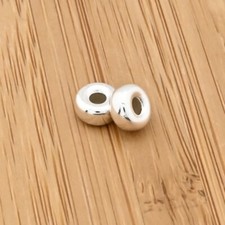Stopper silver beads for Tasbih design 2 pcs 925 silver Misbaha tasbih 912072
