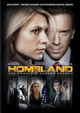 Homeland The Complete Second Season DVD Claire Danes 4 Disc Set In Exc Cond!!