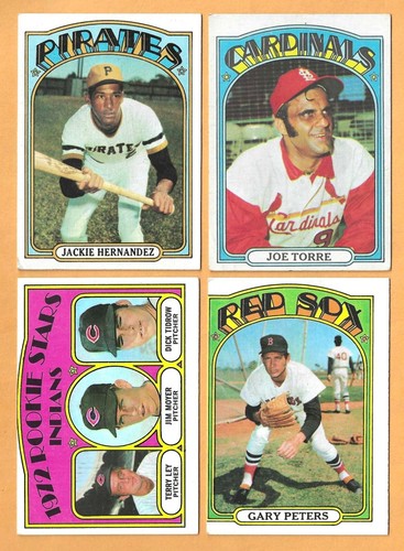 1972 Topps baseball - less than EX - 276-up - You Pick 'Em - Picture 247 of 502