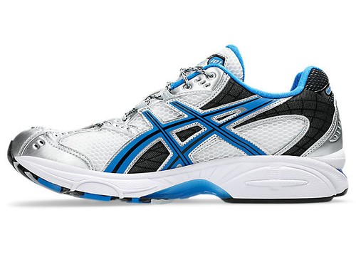 ASICS Sports Sneakers GEL-NIMBUS 10.1 1203A543.101 White / Directoire Blue - Picture 7 of 12