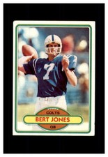 1980 TOPPS FOOTBALL COLTS #45 BERT JONES  