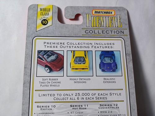 Matchbox 1997 (Premier Collection) World Class (Series 10) Lamborghini Countach - Picture 5 of 18