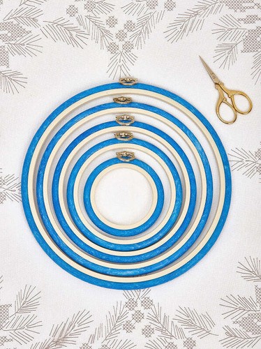 Round Flexi Hoop Nurge 230-2 Blue - Picture 2 of 2
