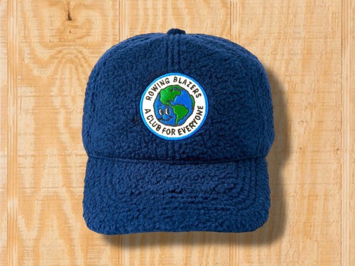 Rowing Blazers x Target Faux Shearling "A Club For Everyone" Baseball Hat Cap - Picture 2 of 8