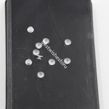 10 Pcs Transparent Invisible Orthodontic Composite Lingual Button Bondable Round