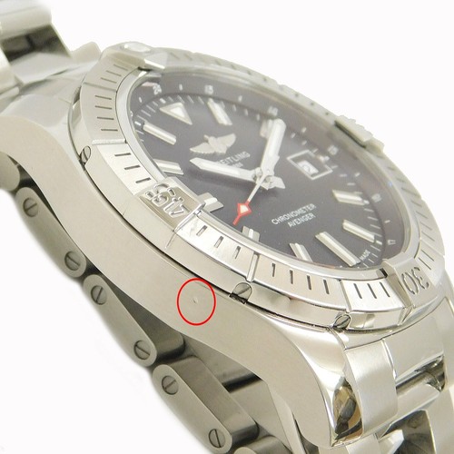 BREITLING Avenger Automatic 43 A17318 S. Steel Men's Watch #W261 - Picture 6 of 13