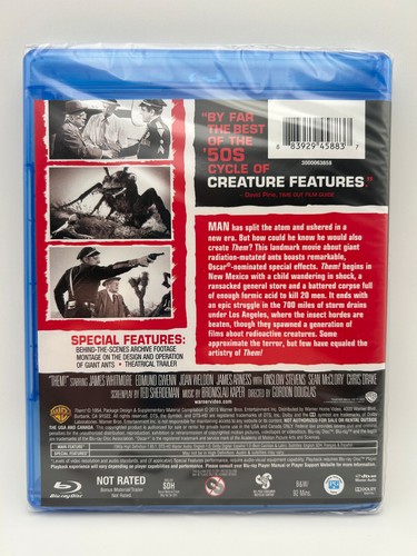 Them! (1954) Blu-ray Classic 50s Sci-Fi Horror Giant Ants Creature Feature NEW - Picture 2 of 3