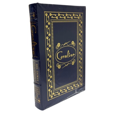 sealed Easton Press Neil Gaiman CORALINE Signed Limited Edition