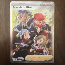 Pokémon TCG Friends in Hisui (Full Art) Crown Zenith 148/159 Holo Ultra Rare