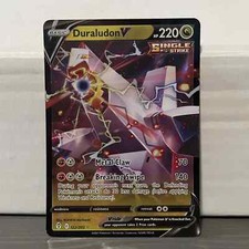 DURALUDON V 122/203 HOLO EVOLVING SKIES POKEMON CARD NM
