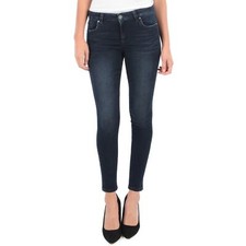 Kut from the Kloth Jeans Donna Ankle Skinny Blue Dark Wash Denim Womens Size 4