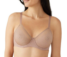 Wacoal 855336 Elevated Allure Underwire Bra 36D Beige Roebuck Unlined *