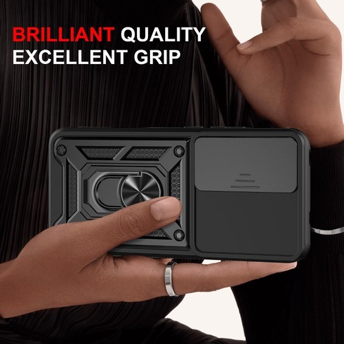 Hülle für Oppo Reno12 Pro 5G / Reno12 5G Ring Panzer Stoßfest Ständer Handy Cover - Bild 12 von 12