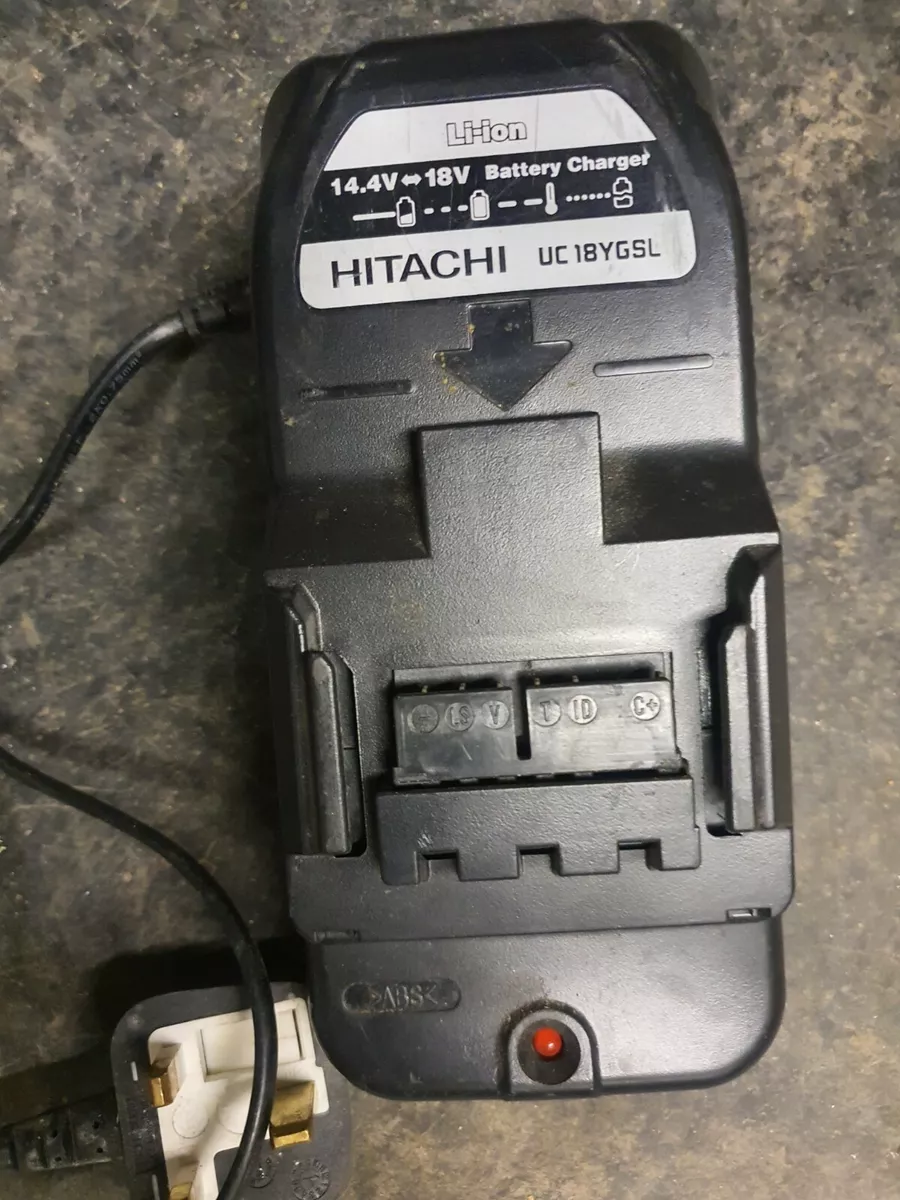 HITACHI UC18YGSL 14.4V 18V BATTERY CHARGER
