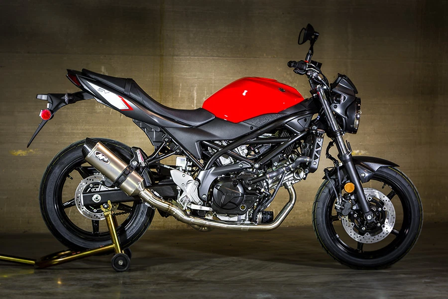M4 Exhaust Suzuki SV650 SV650X 2017 2021 Full System TITANIUM