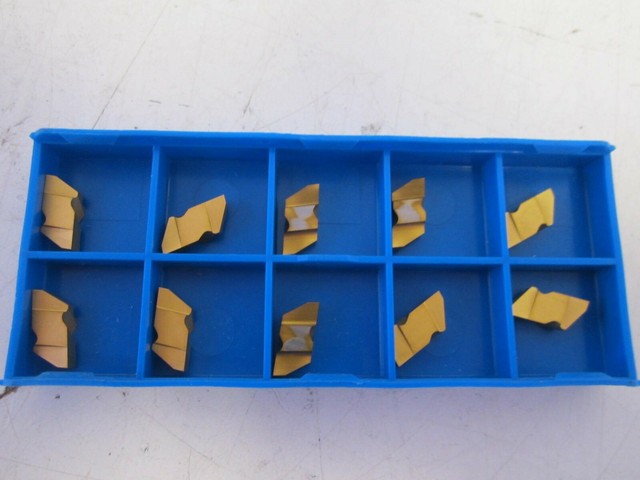 10 Pcs ATI STELLRAM Carbide Grooving Inserts FNG 3189L TP21