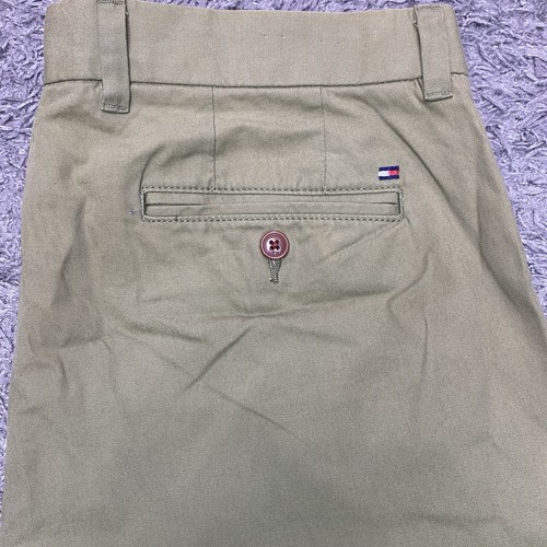 Tommy Hilfiger Hose Herren 36x34 Olivgrün Freizeit Regular Fit Flatfront Chino - Bild 23 von 23