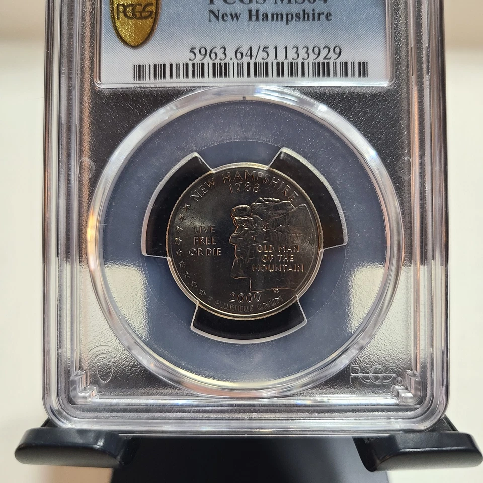2000 US State Quarters Collection of 5. PCGS Graded in 2025. - Image 3 of 4