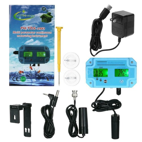 3 in 1 Digital PH Tester TDS TEMP Meter Water Quality Monitor Detector Aquarium - Picture 9 of 12