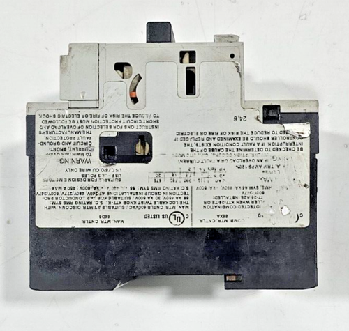 SPRECHER+SCHUH KTA7- 25H-20A 14.5-20A MANUAL MOTOR STARTER 3P (USED) - Picture 5 of 9