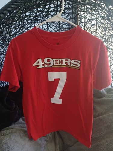 NFL Team Apparel Boys San Francisco 49'ers #7  T-Shirt Size Large 14-16 NWT - Picture 1 of 3