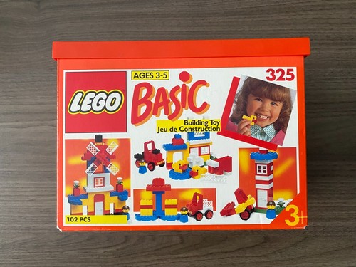 Lego Basic Building Set # 325 100% Complete with Box 1990 - Picture 1 of 7