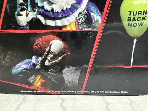 IT The Movie Ultimate Pennywise Set Version 2 Figurine 1990 NECA Reel Toys NEW - Picture 14 of 20