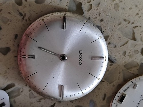 Lot swiss Dials Watc Vintage Doxa /CAMY/Geneve /& other For parts - Picture 6 of 12